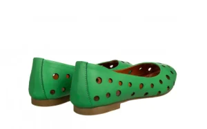 Baleriny -161 037 135 08 Grass 161689, Zielony, Skóra naturalna | Bayla Online