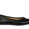 Baleriny -161 158 709 Black 161713, Czarny, Skóra naturalna | Bayla Fashion