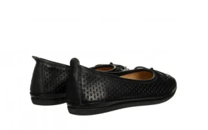 Baleriny -161 158 709 Black 161713, Czarny, Skóra naturalna | Bayla Fashion