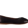 Baleriny -190 757 336K-715 Black, Czarny, Skóry naturalna | Bayla New