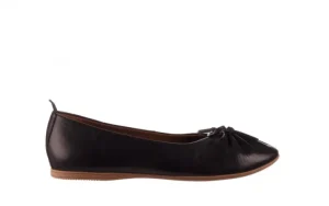 Baleriny -190 757 336K-715 Black, Czarny, Skóry naturalna | Bayla New