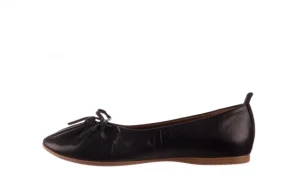 Baleriny -190 757 336K-715 Black, Czarny, Skóry naturalna | Bayla New