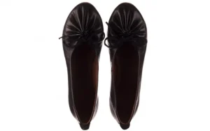 Baleriny -190 757 336K-715 Black, Czarny, Skóry naturalna | Bayla New