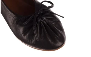Baleriny -190 757 336K-715 Black, Czarny, Skóry naturalna | Bayla New