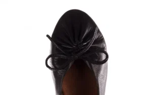 Baleriny -190 757 336K-715 Black, Czarny, Skóry naturalna | Bayla New