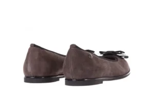 Baleriny -018 1063-303 Taupe Black, Brąz/Czarny, Skóra naturalna | Bayla Sale