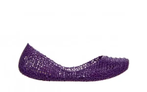 Baleriny Campana Papel AD Purple 010423, Fioletowy, Guma | Melissa Discount