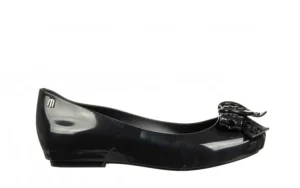 Baleriny Dora Hot Ad Black 010454, Czarny, Guma | Melissa Hot