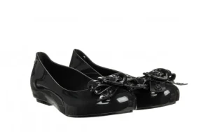 Baleriny Dora Hot Ad Black 010454, Czarny, Guma | Melissa Hot
