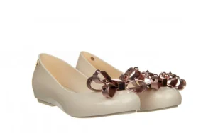 Baleriny Dora III Ad Beige Rose 010430, Beżowy, Guma | Melissa Sale