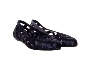 Baleriny Jean Jason Wu VII Ad Blue 23 010434, Granatowy, Guma | Melissa New