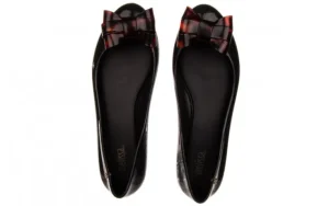 Baleriny Sweet Love III AD Black Tortoise 010353, Czarny, Guma | Melissa Sale