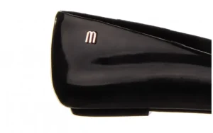 Baleriny Sweet Love III AD Black Tortoise 010353, Czarny, Guma | Melissa Sale