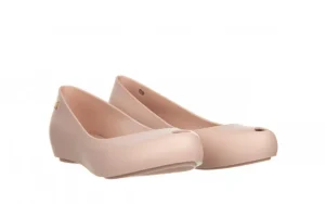 Baleriny Ultragirl Basic AD Light Pink 21 010373, Róż, Guma | Melissa Sale