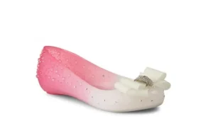 Baleriny Sca'viola 870 Pink, Róż/Biały, Silikon | Sca`viola New