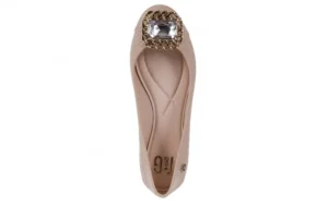 Baleriny T&G Fashion 11-086 Beige, Beż, Guma | TG Discount