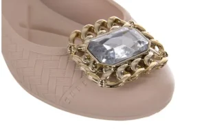 Baleriny T&G Fashion 11-086 Beige, Beż, Guma | TG Discount