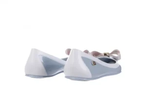 Baleriny T&G Fashion 11-102 Light Blue, Niebieski/ Biały, Guma | TG Discount