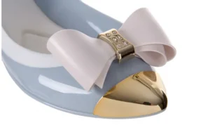 Baleriny T&G Fashion 11-102 Light Blue, Niebieski/ Biały, Guma | TG Discount