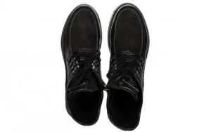 Botki -161 194 402 01 60 Black Black Nubuck 161646, Czarny, Skóra naturalna | Bayla Sale