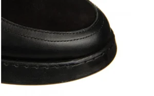 Botki -161 194 402 01 60 Black Black Nubuck 161646, Czarny, Skóra naturalna | Bayla Sale