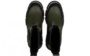 Botki -161 188 1302 01 06 Black Khaki 161633, Zielony, Skóra naturalna | Bayla Sale