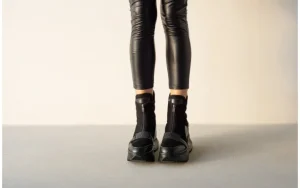 Botki -161 194 688 01 60 Black Nubuck 161647, Czarny, Skóra naturalna | Bayla Outlet