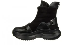 Botki -161 194 688 01 60 Black Nubuck 161647, Czarny, Skóra naturalna | Bayla Outlet