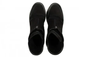 Botki -161 194 688 01 60 Black Nubuck 161647, Czarny, Skóra naturalna | Bayla Outlet