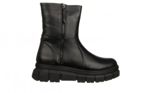 Botki -161 188 2105 01 Black 161640, Czarny, Skóra naturalna | Bayla Hot