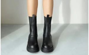 Botki -161 188 2104 01 Black 161639, Czarny, Skóra naturalna | Bayla Sale