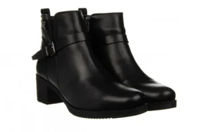 Botki -161 077 47456 01 Black 161583, Czarny, Skóra naturalna | Bayla Hot