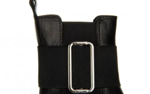 Botki -161 188 1303 01 Black 161634, Czarny, Skóra naturalna | Bayla Best