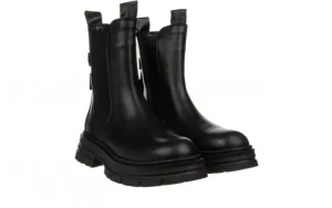 Botki -161 205 4006 01 Black 161654, Czarny, Skóra naturalna | Bayla Outlet