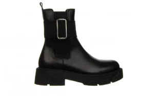 Botki -161 188 1303 01 Black 161634, Czarny, Skóra naturalna | Bayla Best