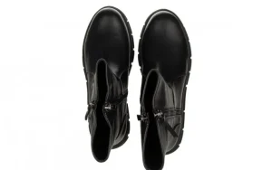 Botki -161 188 2105 01 Black 161640, Czarny, Skóra naturalna | Bayla Hot