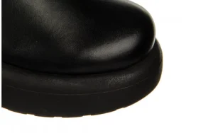 Botki -161 084 602 011 Black 161590, Czarny, Skóra naturalna | Bayla New