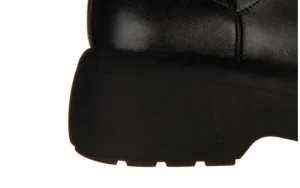 Botki -161 084 602 011 Black 161590, Czarny, Skóra naturalna | Bayla New