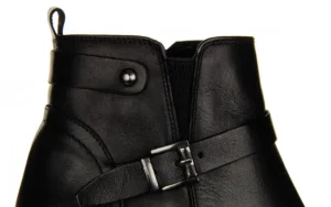 Botki -161 077 47456 01 Black 161583, Czarny, Skóra naturalna | Bayla Hot