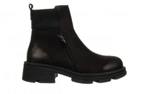 Botki -161 034 101 51 Black Nubuck 161547, Czarny, Skóra naturalna | Bayla Sale