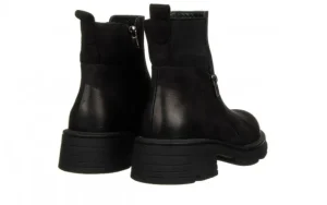 Botki -161 034 101 51 Black Nubuck 161547, Czarny, Skóra naturalna | Bayla Sale