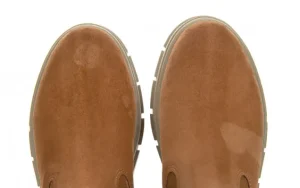 Botki -161 188 2103 53 Coconut Suede 161637, Brązowy, Skóra naturalna | Bayla Best