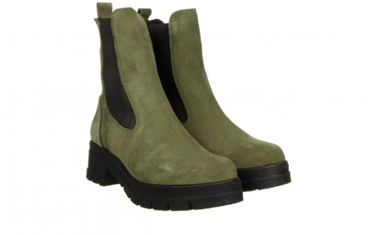 botki_bayla____khaki_sued_2.webp Botki -161 188 1101 55 Khaki Suede 161625, Zielony, Skóra naturalna | Bayla Discount