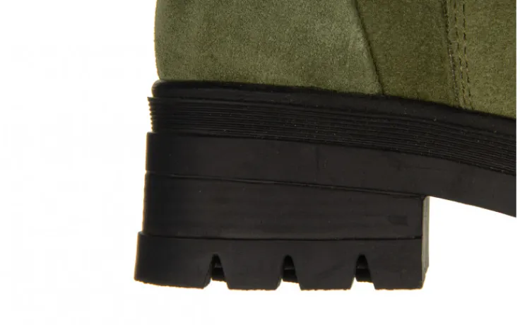 botki_bayla____khaki_sued_7.webp Botki -161 188 1101 55 Khaki Suede 161625, Zielony, Skóra naturalna | Bayla Discount