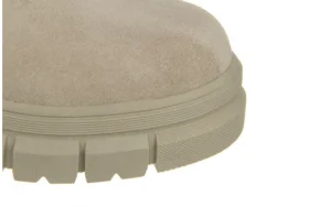 Botki -161 188 2103 54 Taupe Suede 161638, Beżowy, Skóra naturalna | Bayla Hot