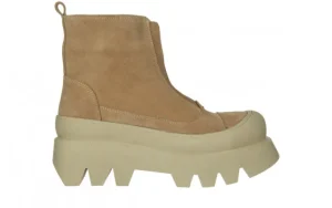 Botki -200 124 4172 A-101 200008, Beżowy, Skóra naturalna | Bayla Outlet