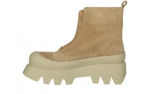 Botki -200 124 4172 A-101 200008, Beżowy, Skóra naturalna | Bayla Outlet