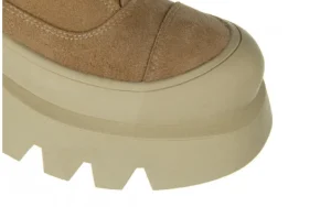 Botki -200 124 4172 A-101 200008, Beżowy, Skóra naturalna | Bayla Outlet