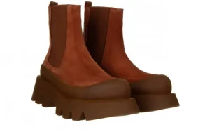 Botki -200 124 4173 A-116 Tan Suet 200010, Brązowy, Skóra naturalna | Bayla Discount