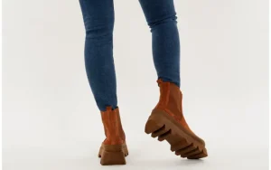 Botki -200 124 4173 A-116 Tan Suet 200010, Brązowy, Skóra naturalna | Bayla Discount